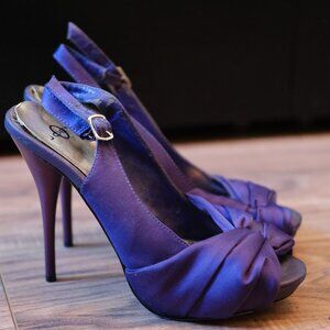 Joey Dark Violet Heels